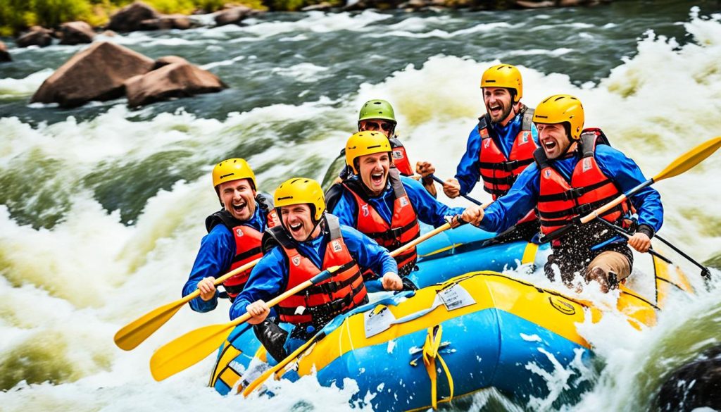 whitewater rafting